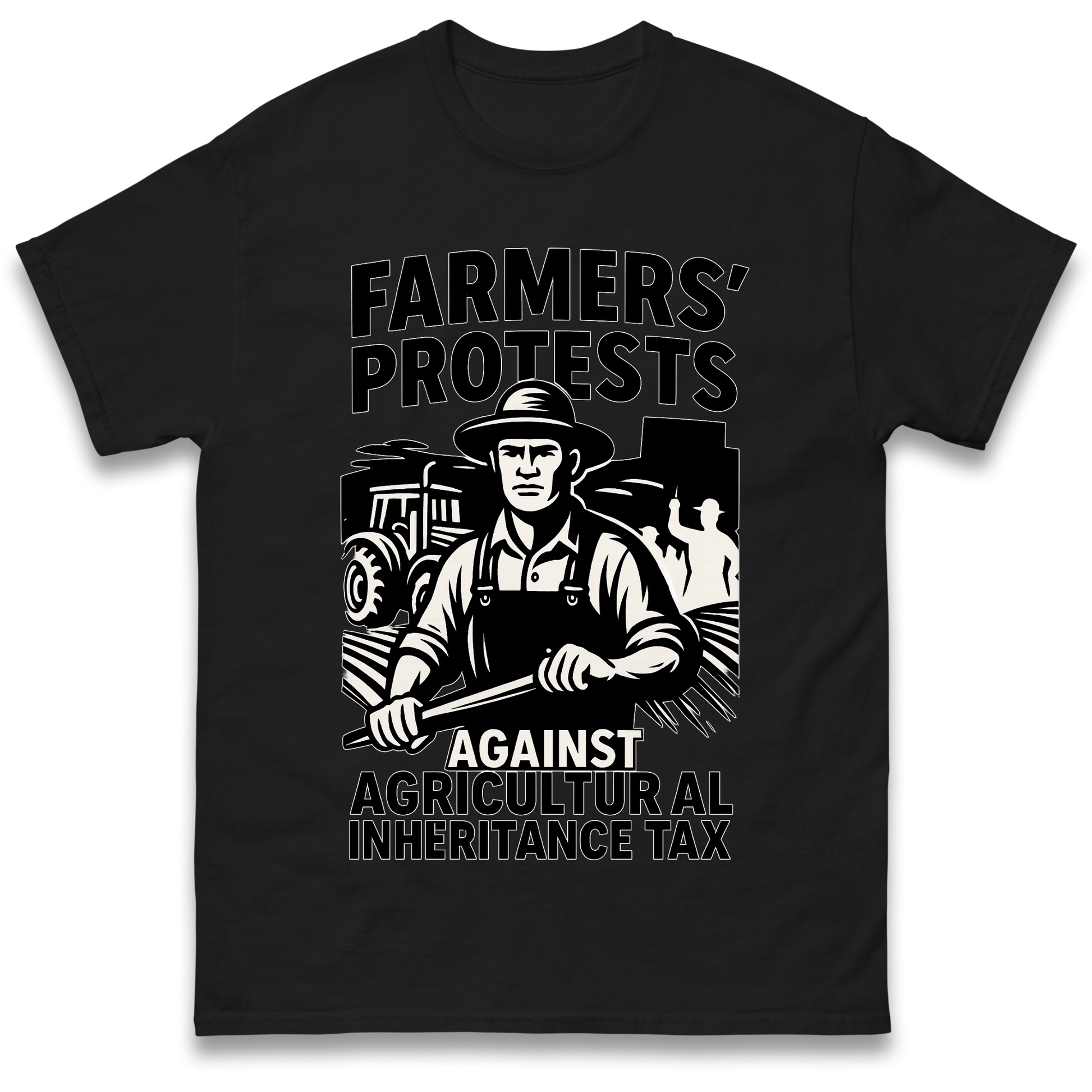 Farmers’ Protests Against Agricultural Inheritance Tax T Shirt