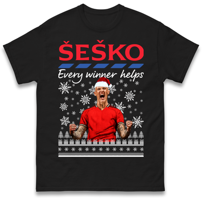 Benjamin Sesko Christmas T Shirt