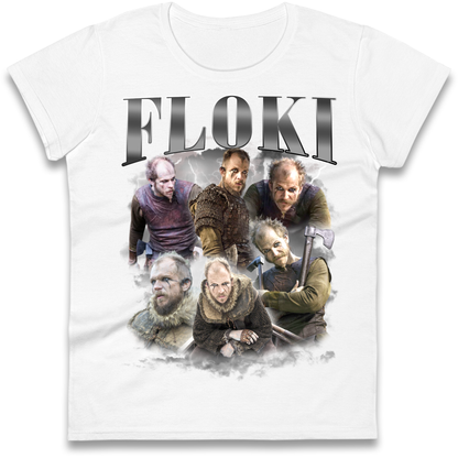 Floki Vikings Ladies T Shirt 