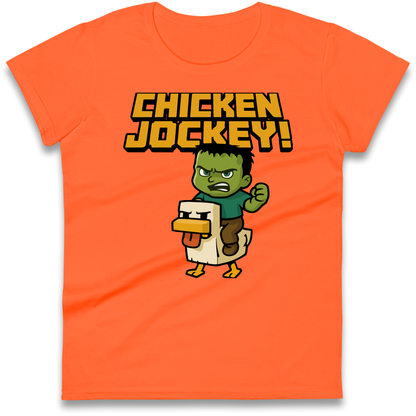 Chicken Jockey Women’s T Shirt 