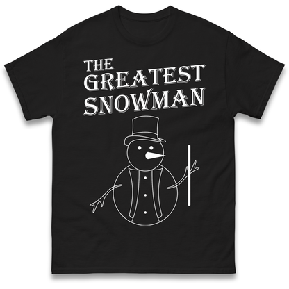 The Greatest Snowman Christmas T Shirt