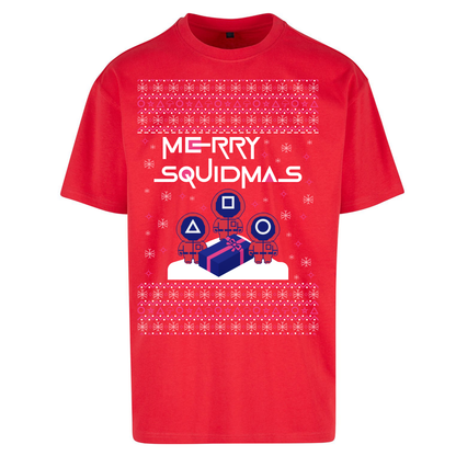 Squid Games Christmas Oversized T Shirts