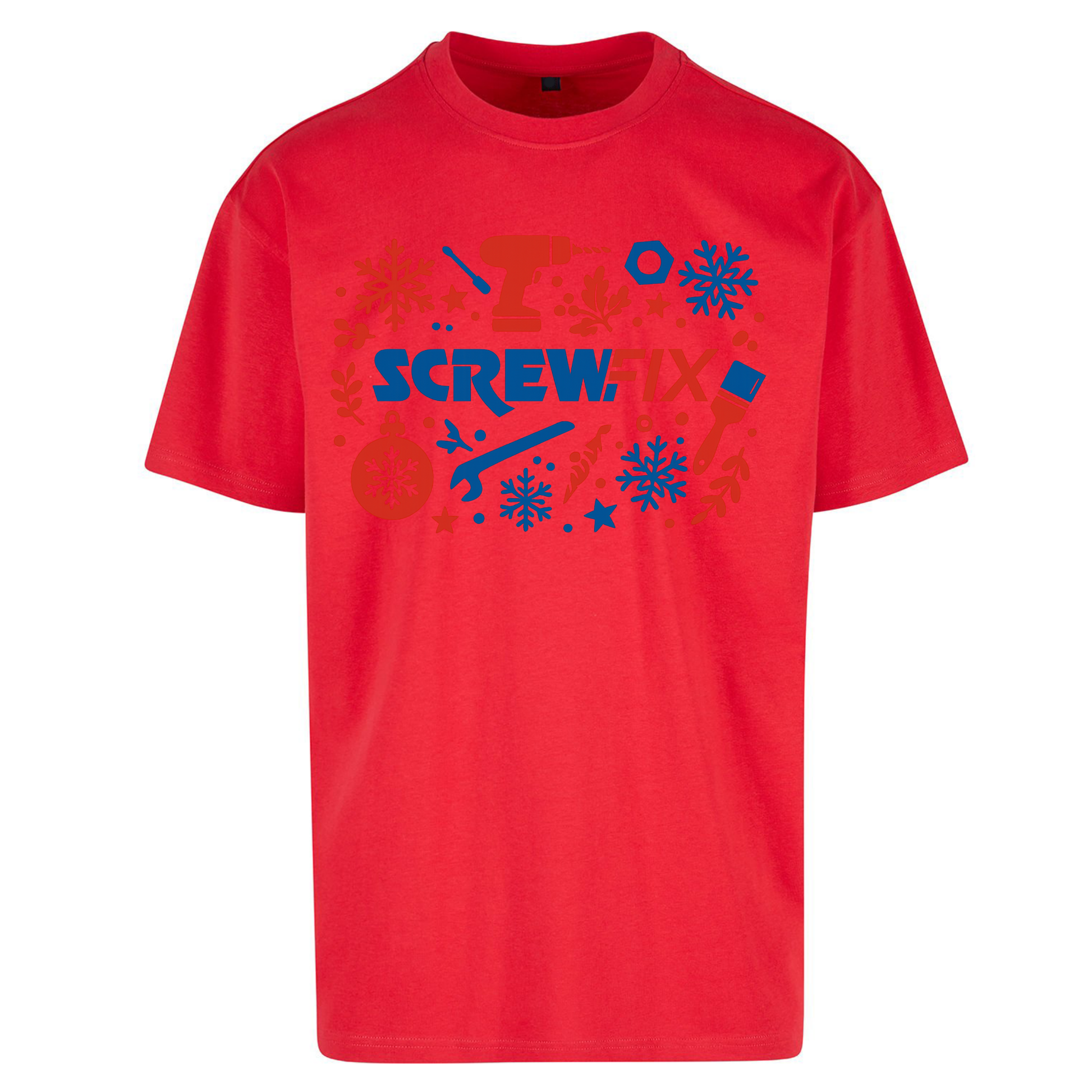 Screwfix Christmas Oversized T Shirts