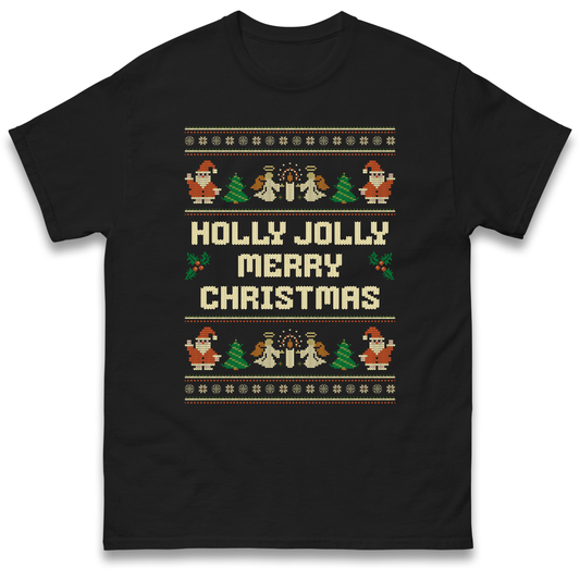 Holly Jolly Merry Christmas T Shirt