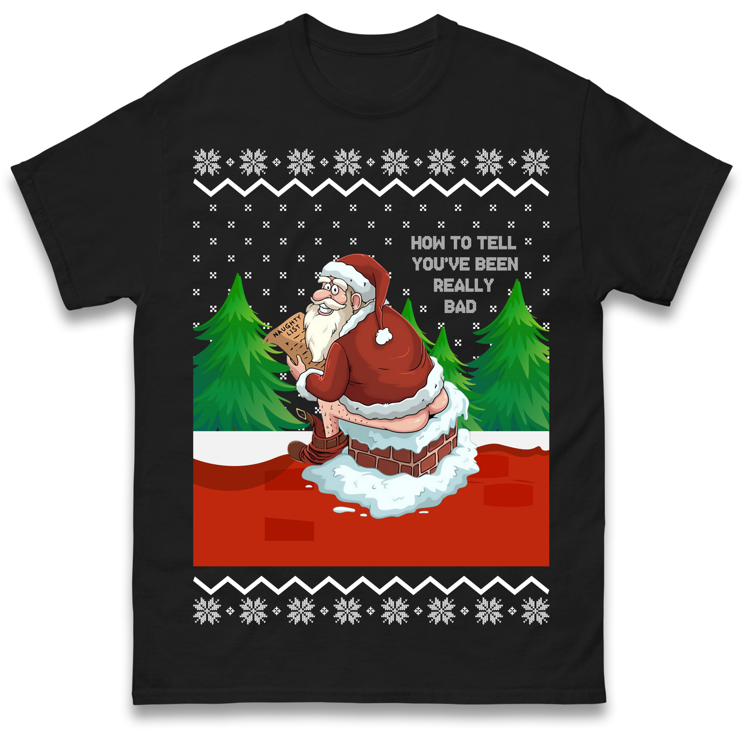 How To Tell That You've Been Really Bad T Shirt