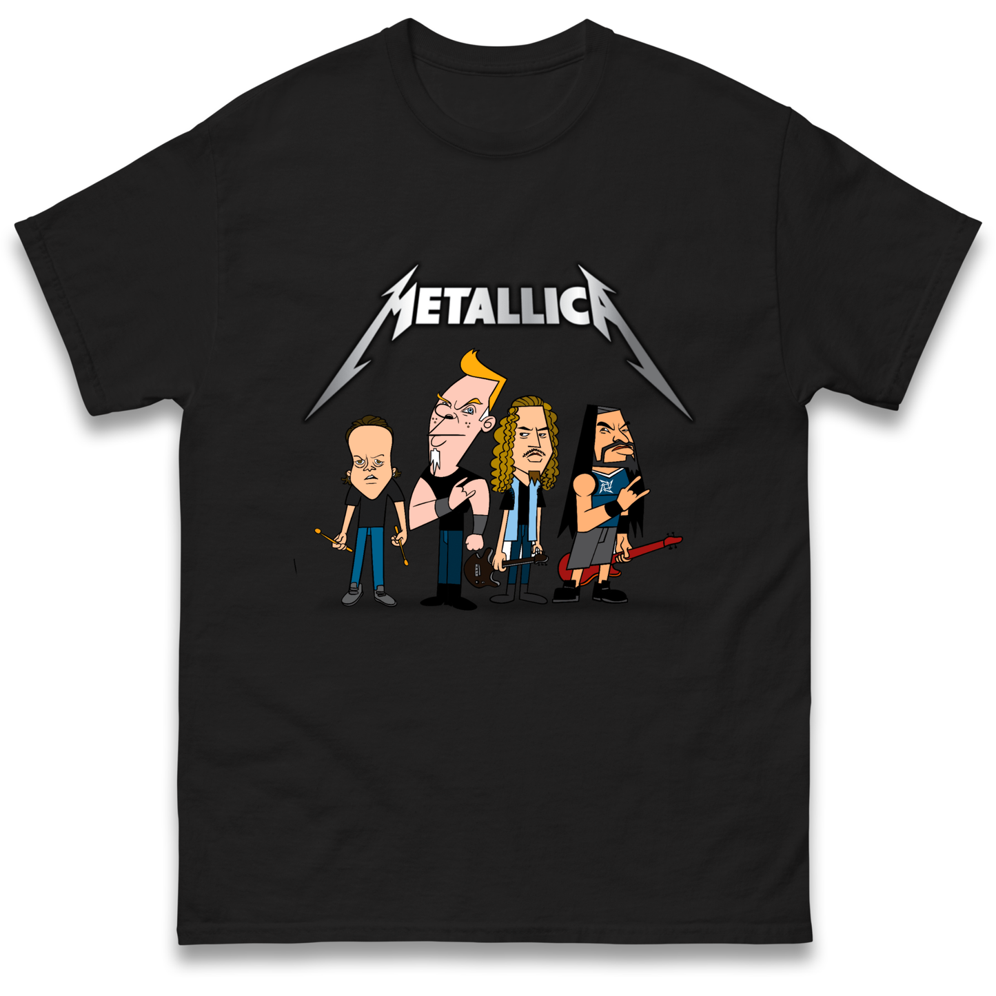 Metallica Cartoon T Shirt