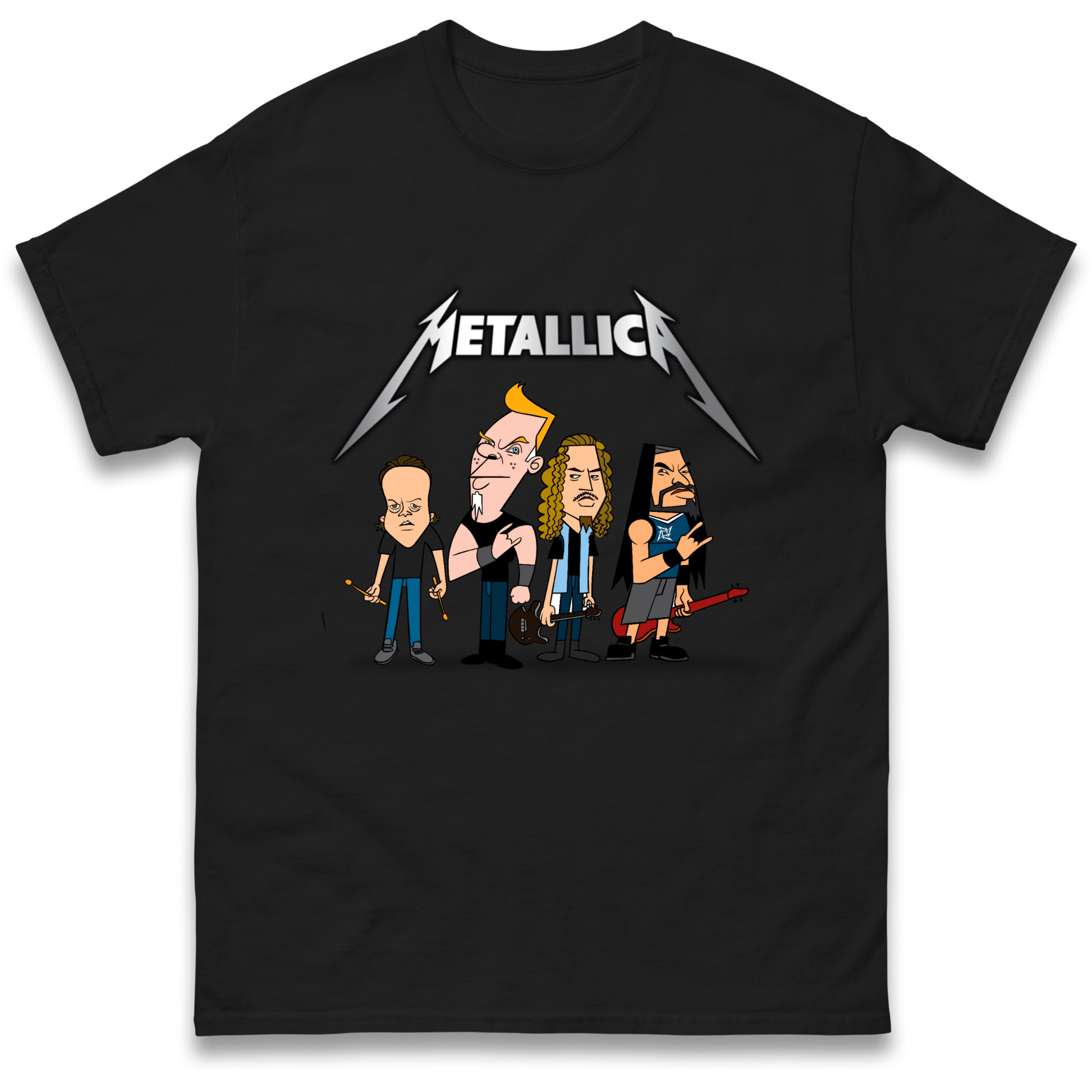 Metallica Cartoon T Shirt