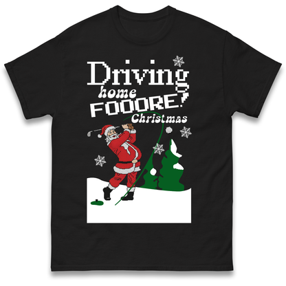 Christmas Golf T Shirt