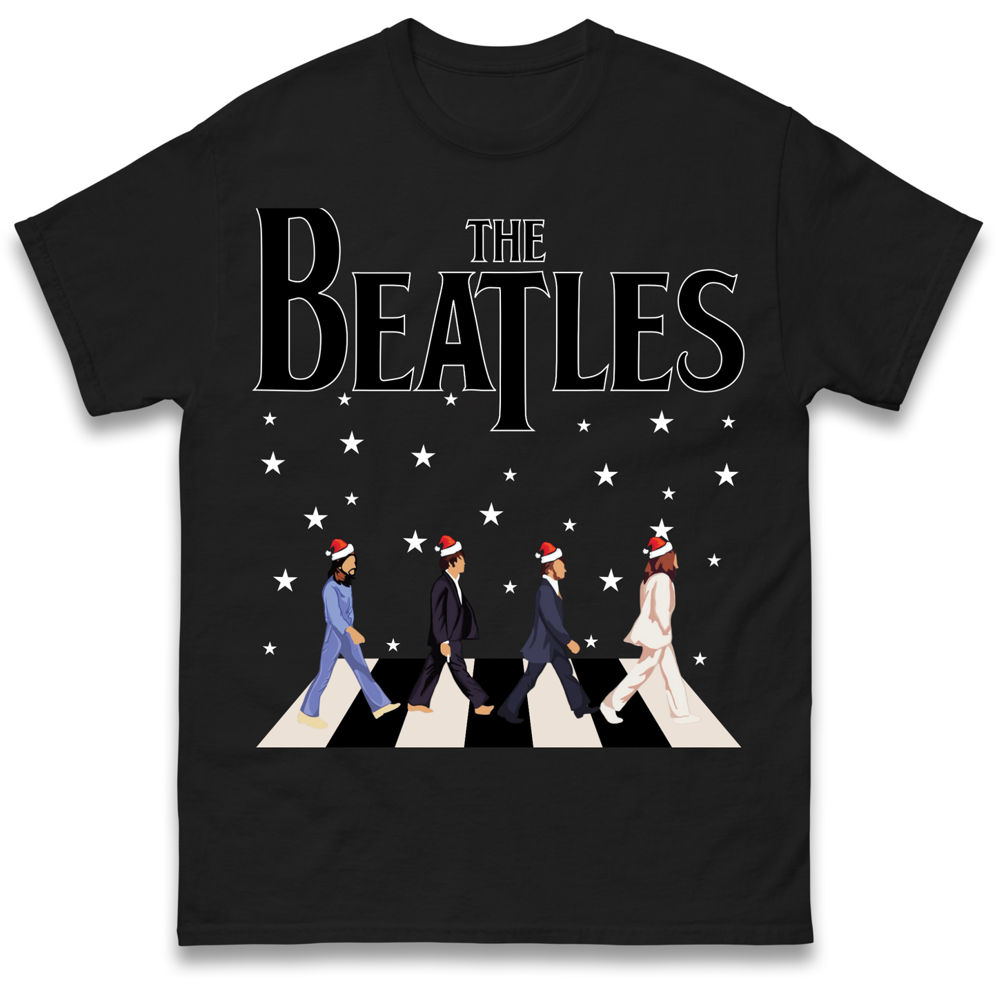 The Beatles Abbey Road Christmas T Shirt