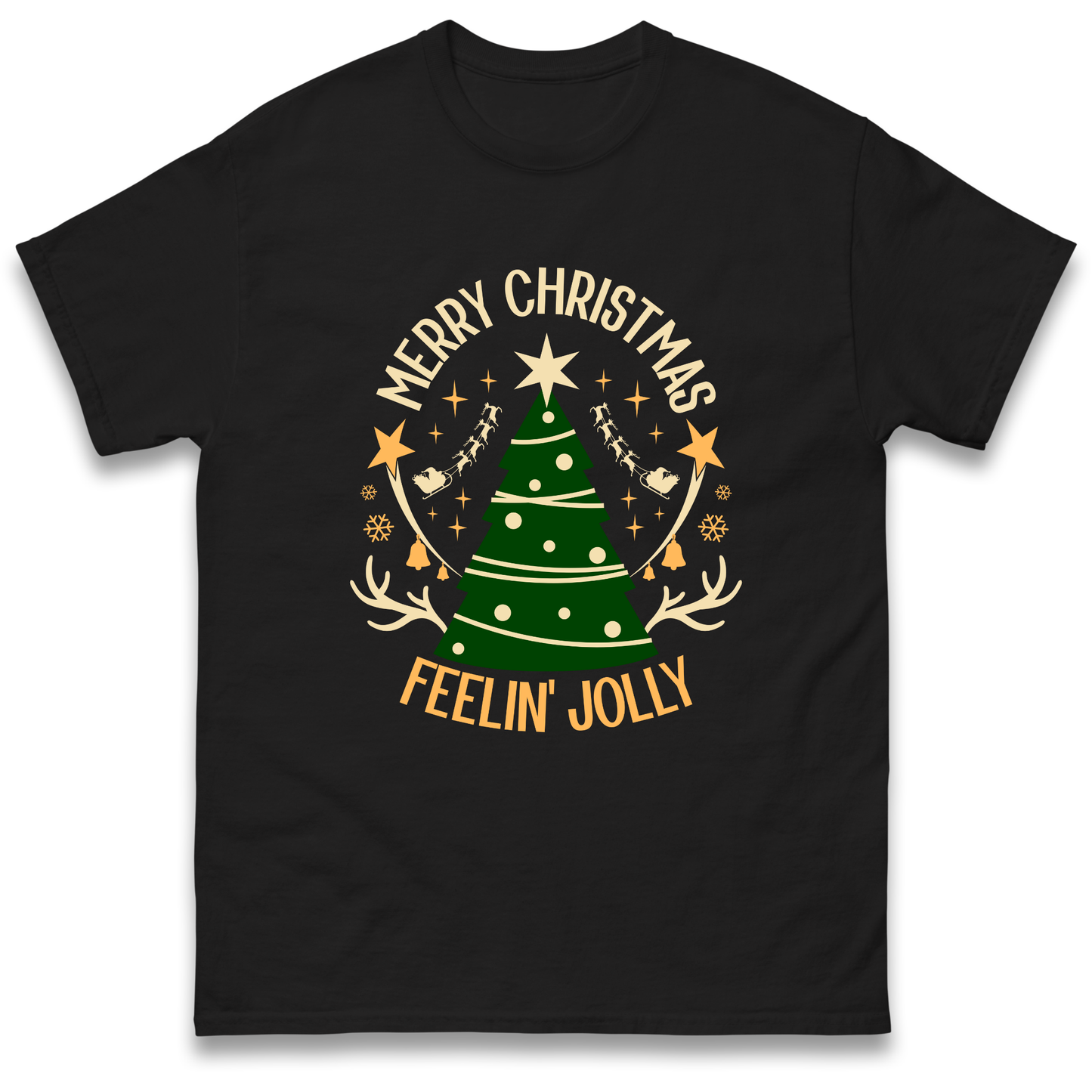 Merry Christmas Feeling Jolly Christmas T Shirt