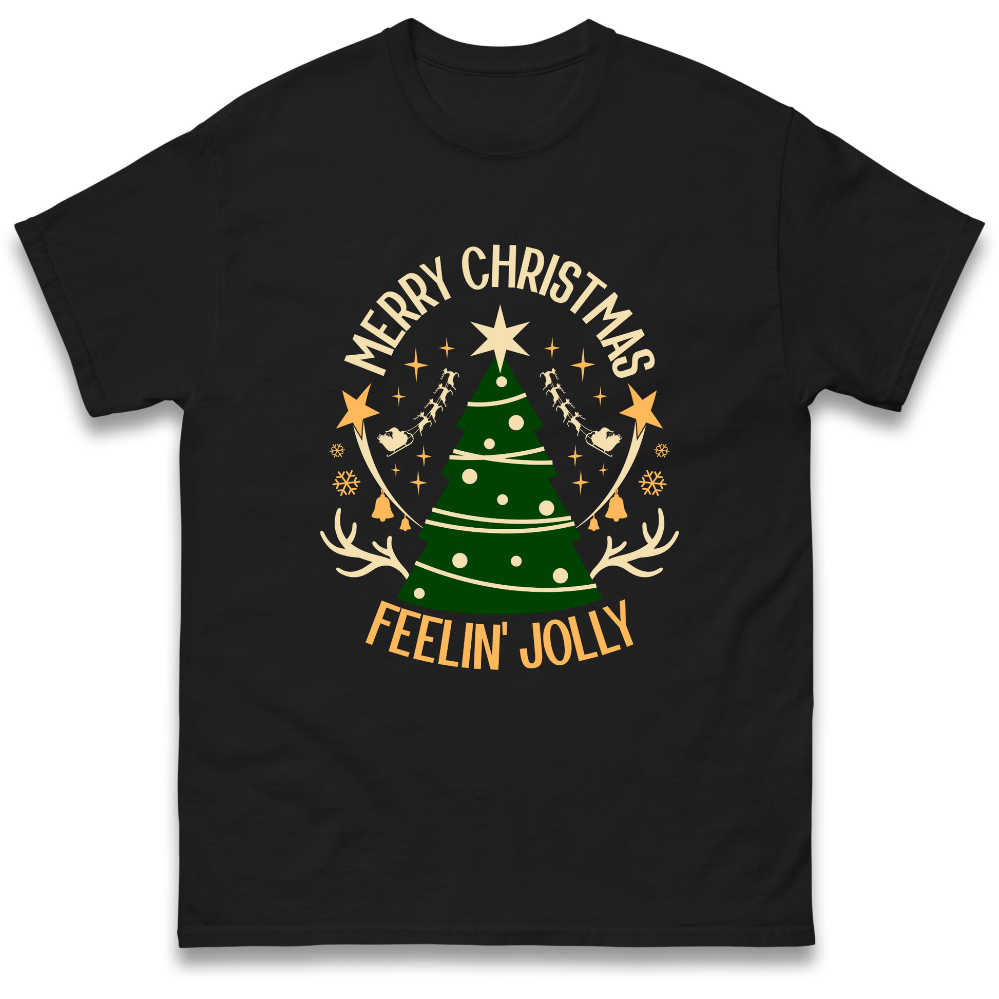 Merry Christmas Feeling Jolly Christmas T Shirt