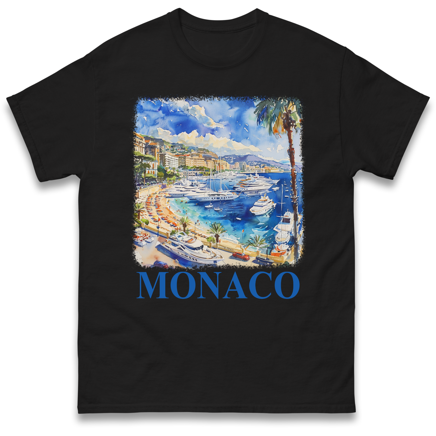 Monaco Painting T Shirt