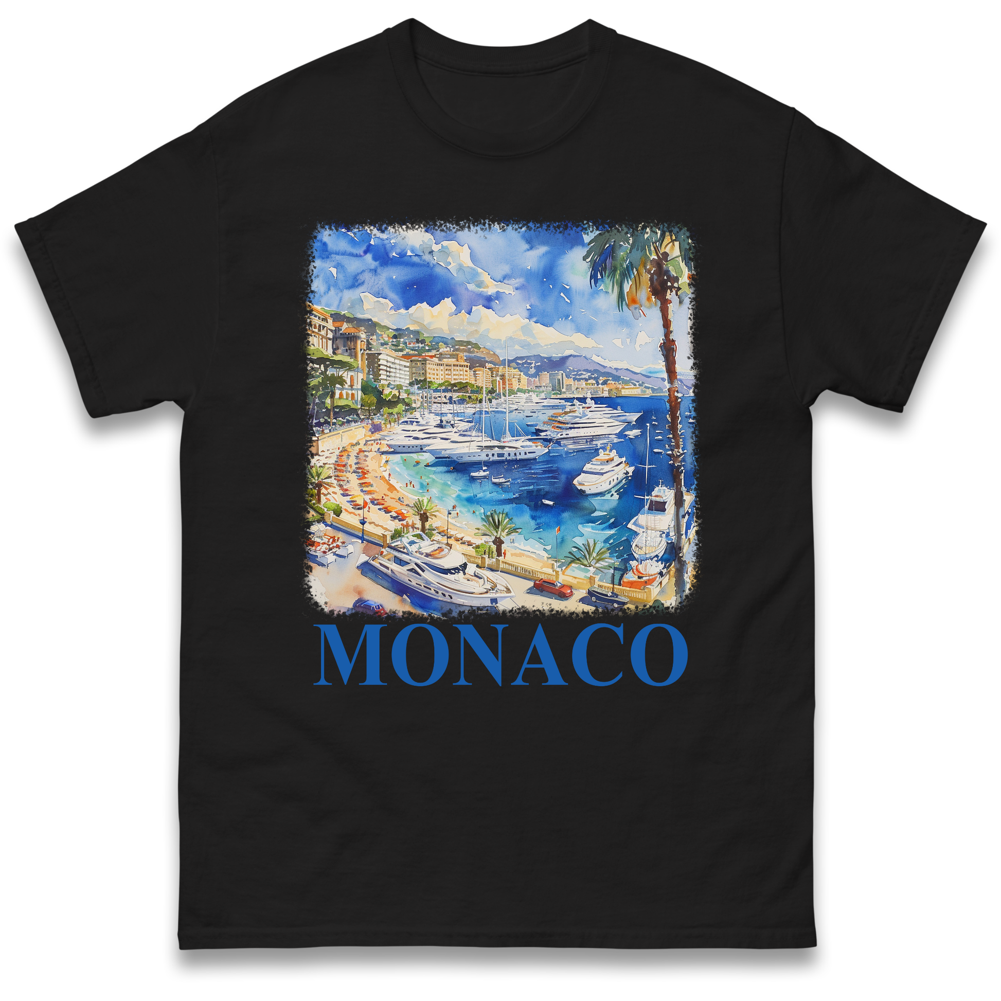 Monaco Painting T Shirt