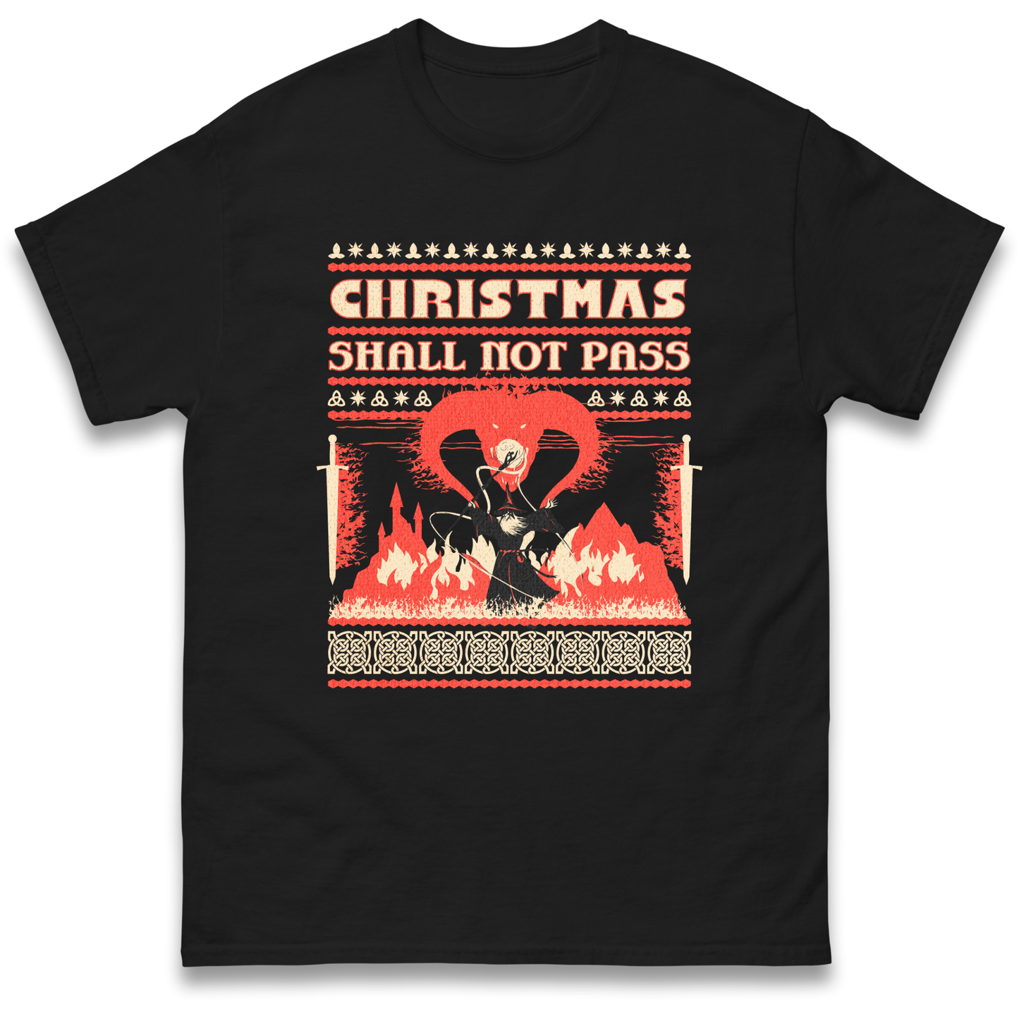 Christmas Shall Not Pass T Shirt