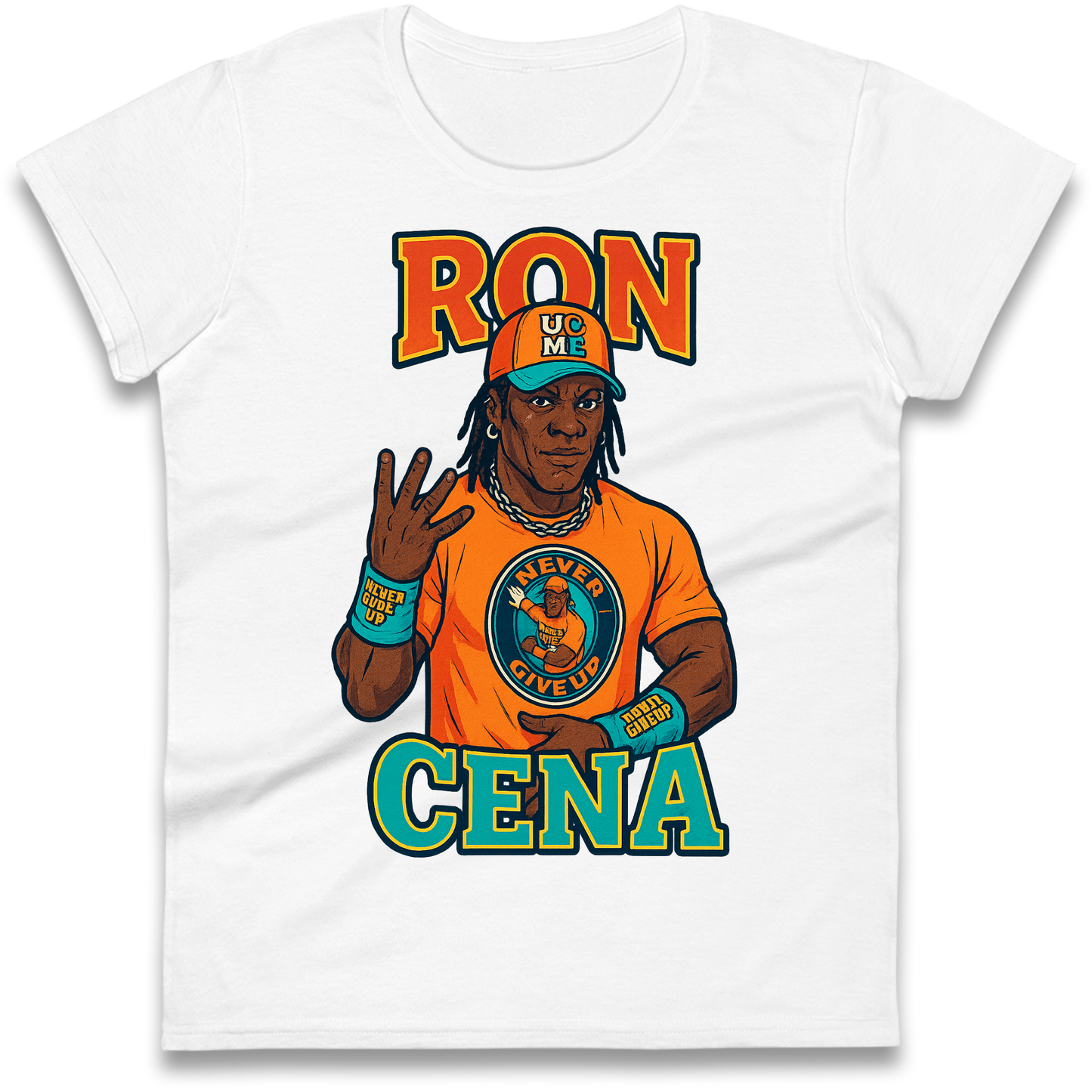 Ron Cena Ladies T Shirt 