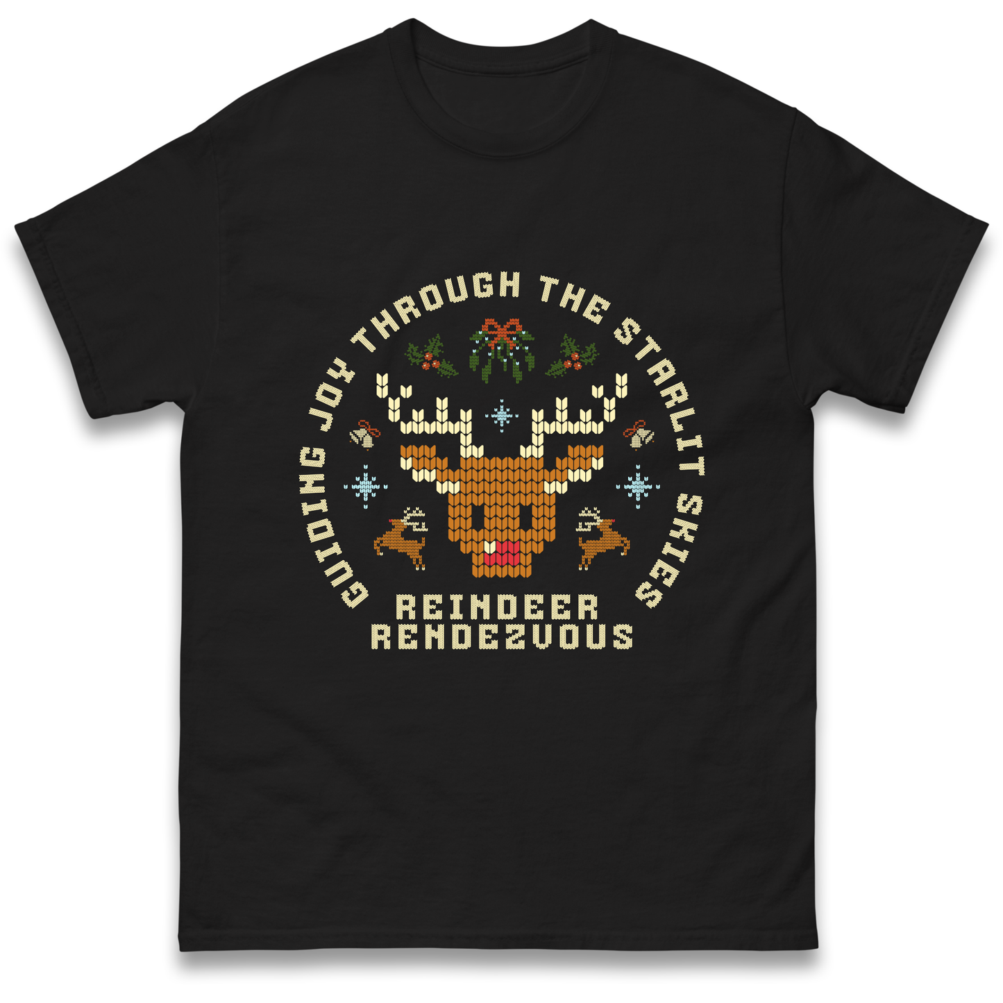 Reindeer Rendezvous Christmas T Shirt