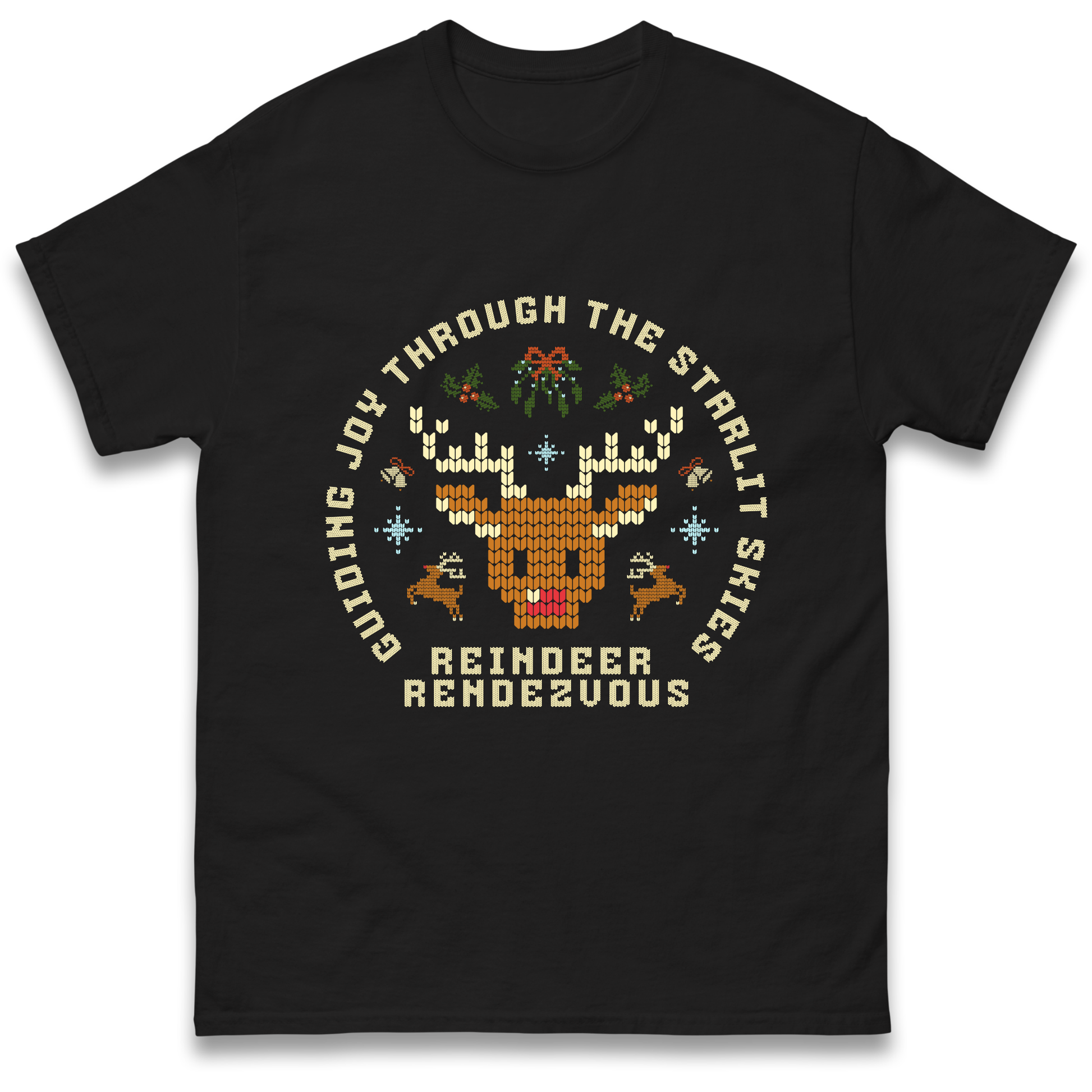 Reindeer Rendezvous Christmas T Shirt