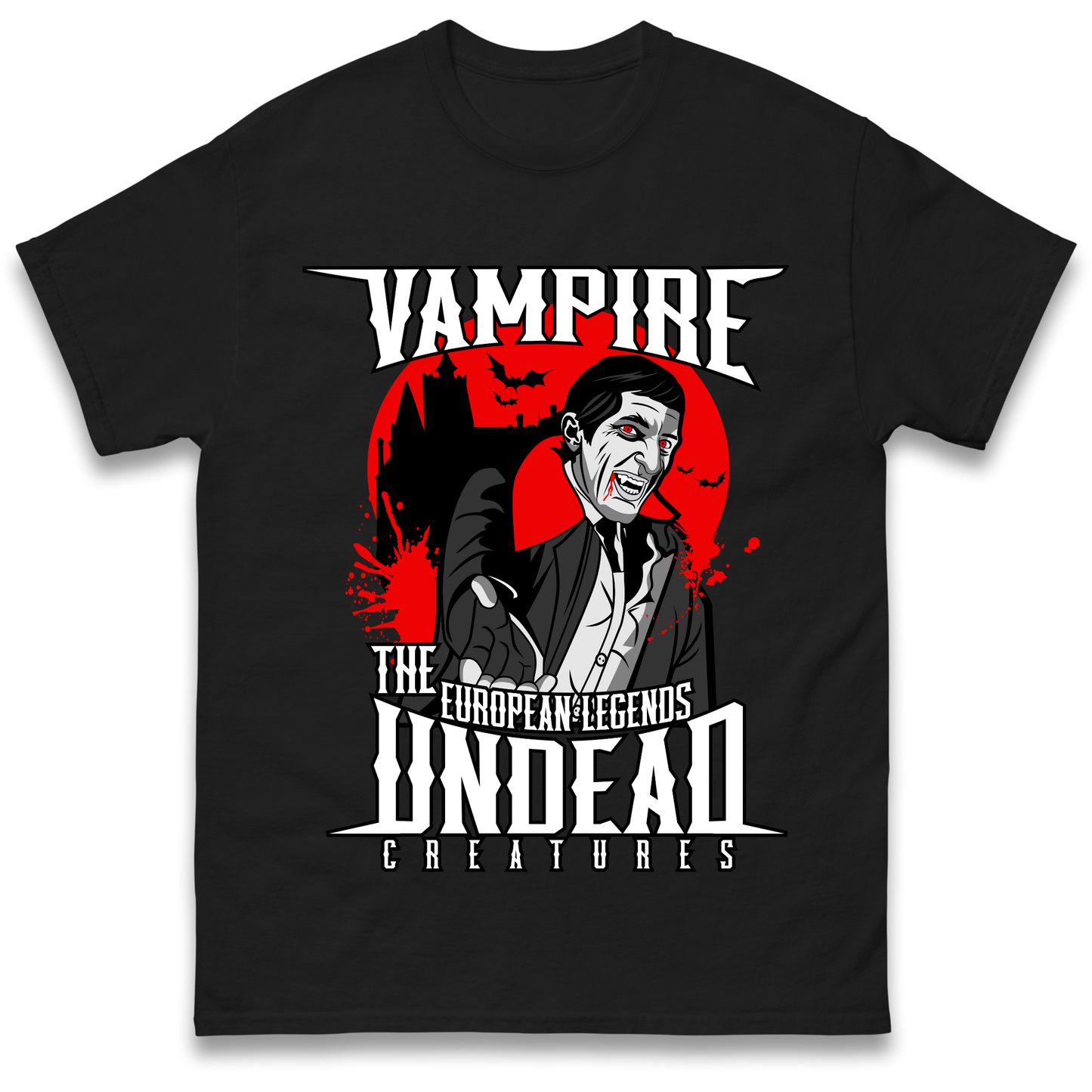 Vampire Undead T Shirt