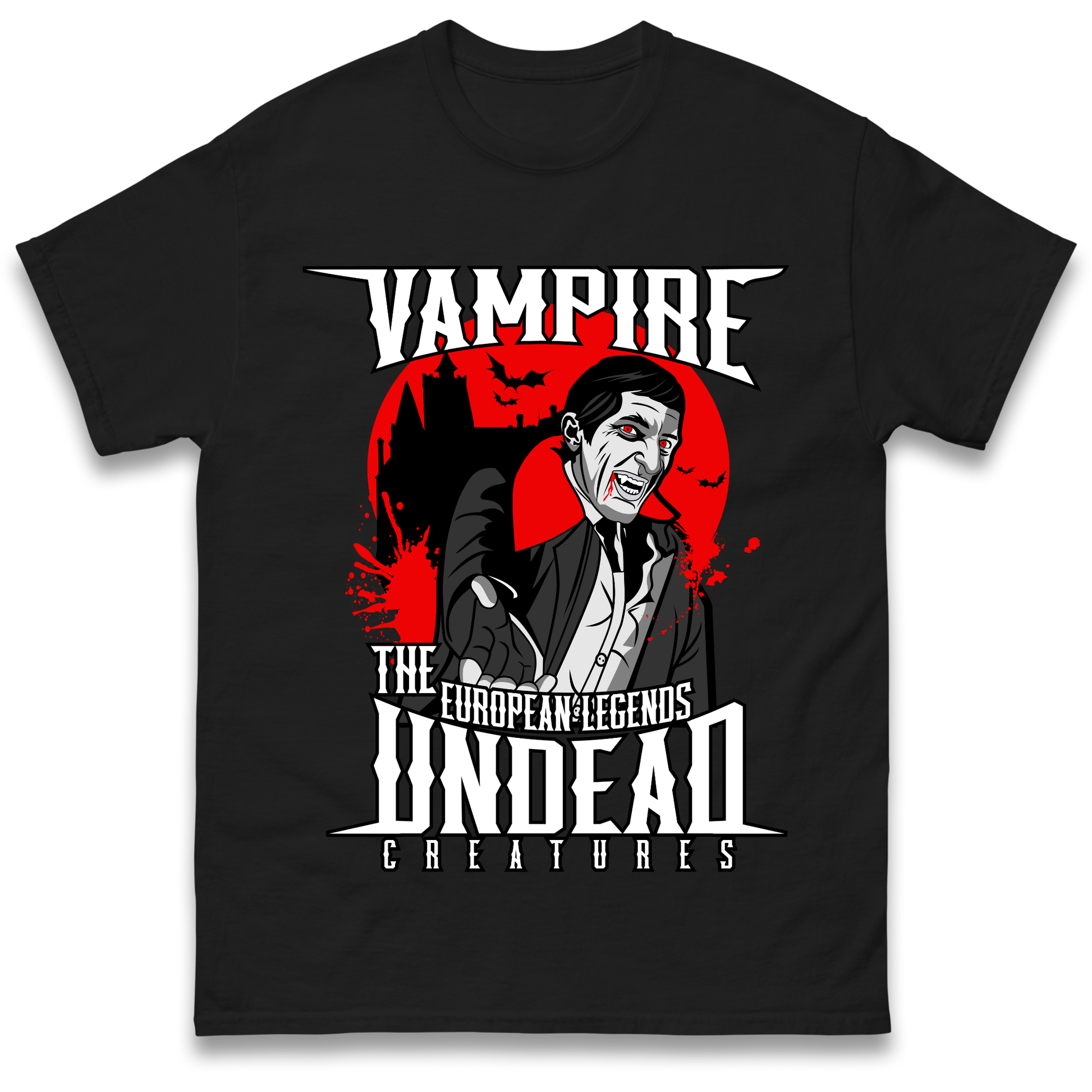 Vampire Undead T Shirt