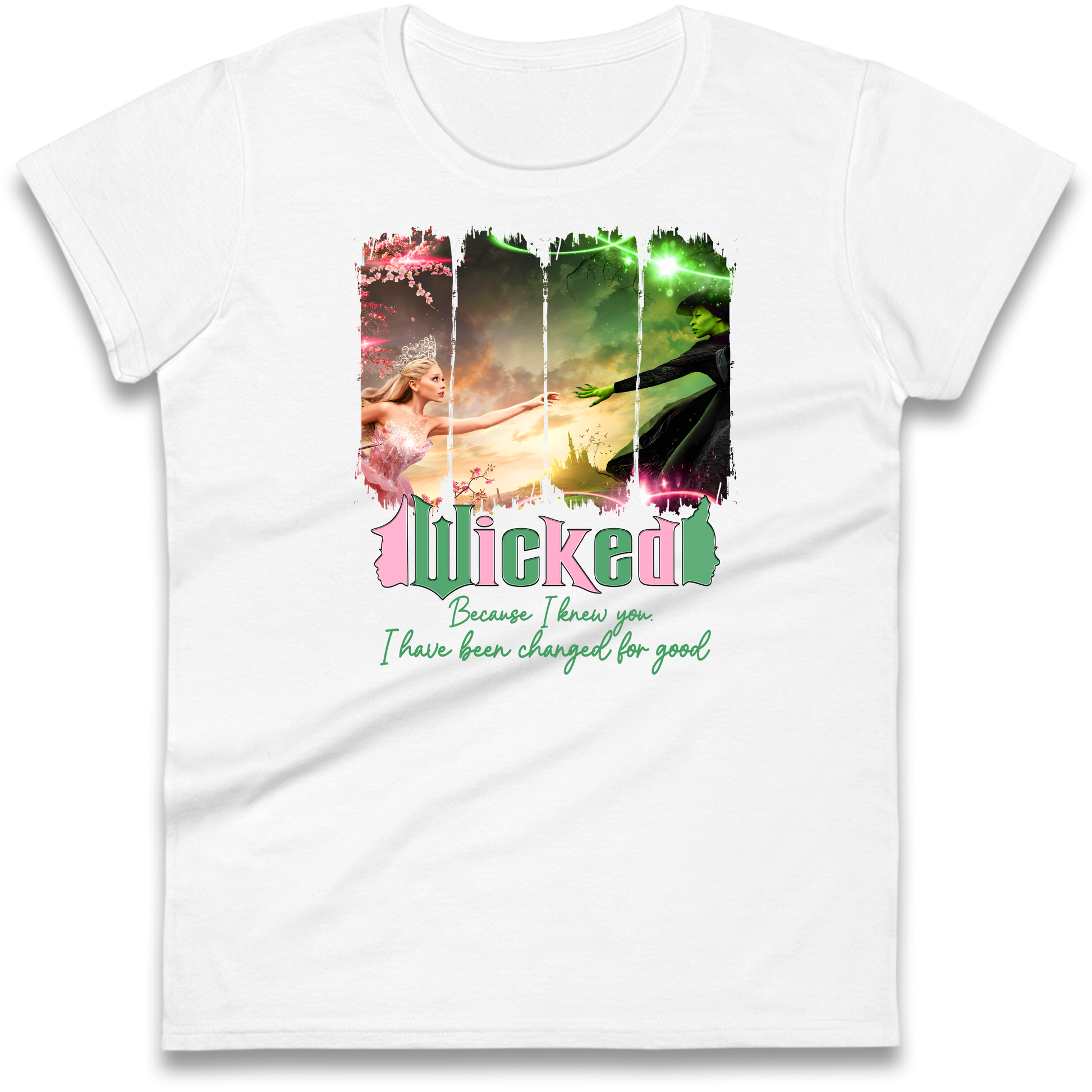 Wicked Because I Knew You Ladies T
Shirt