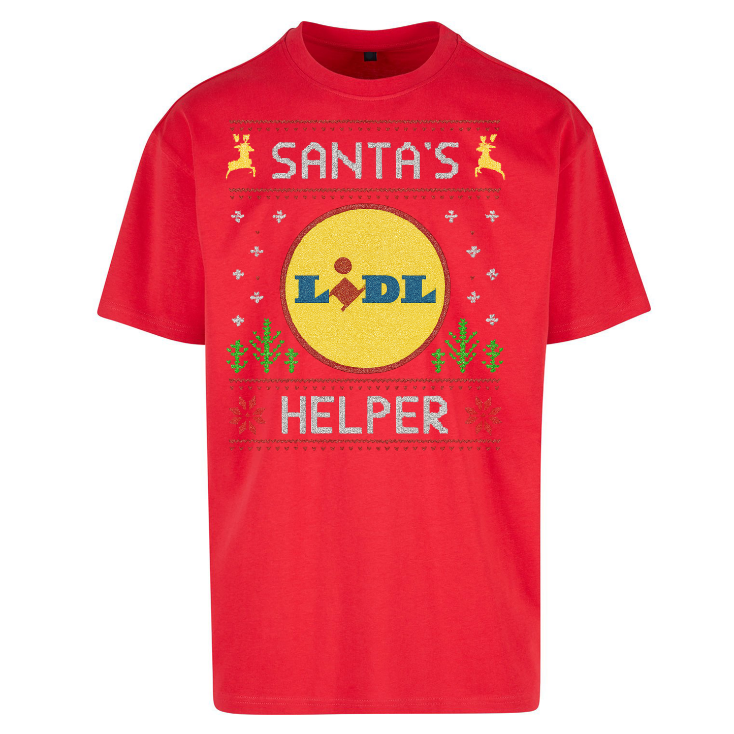 Lidl Christmas Oversized T Shirts