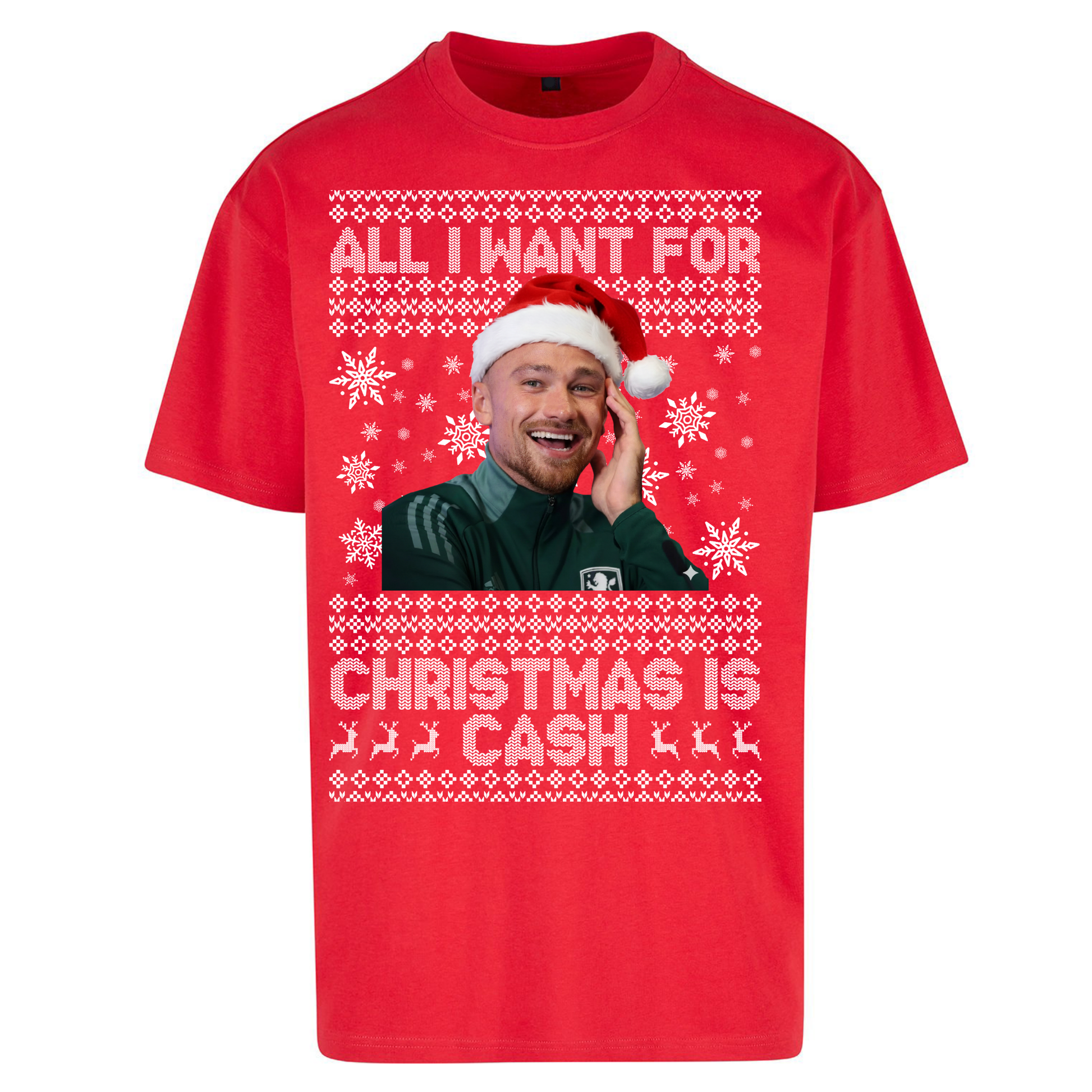 Matt Cash Christmas Oversized T Shirts