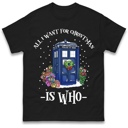 Dr Who Christmas T-Shirt