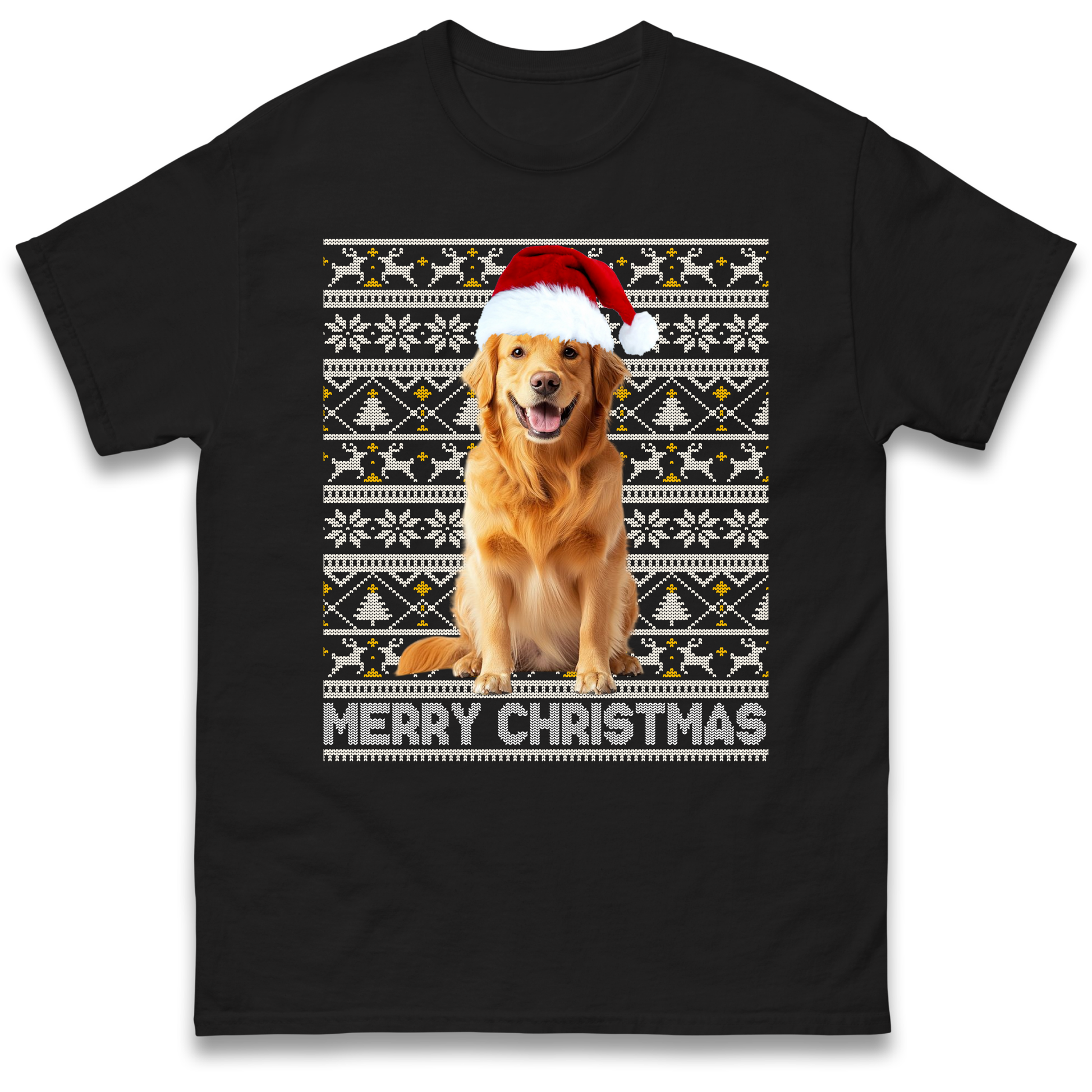 Merry Christmas Dog T Shirt