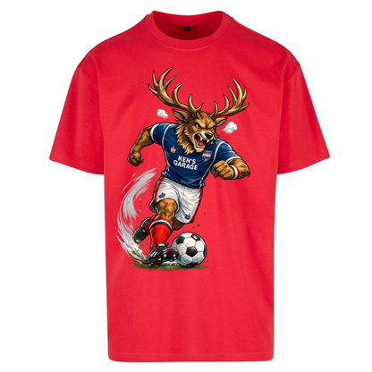 Classic Ross County 1991 Football Oversized T Shirts