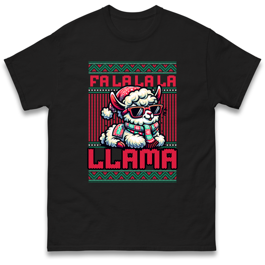 FA LA LA LA LLAMA T Shirt