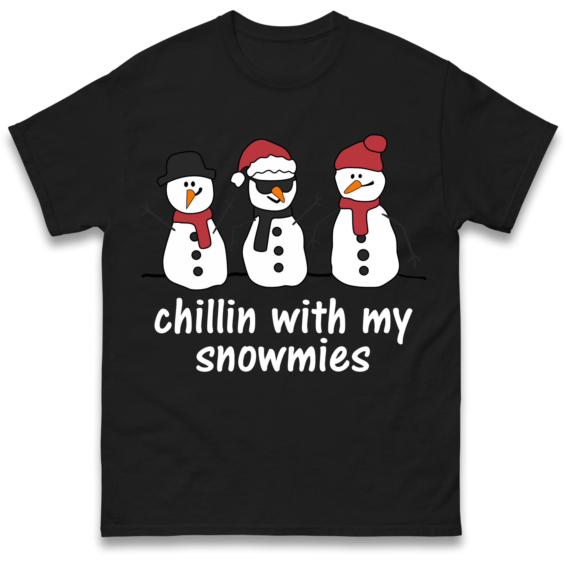 Chillin With My Snowmies T Shirt