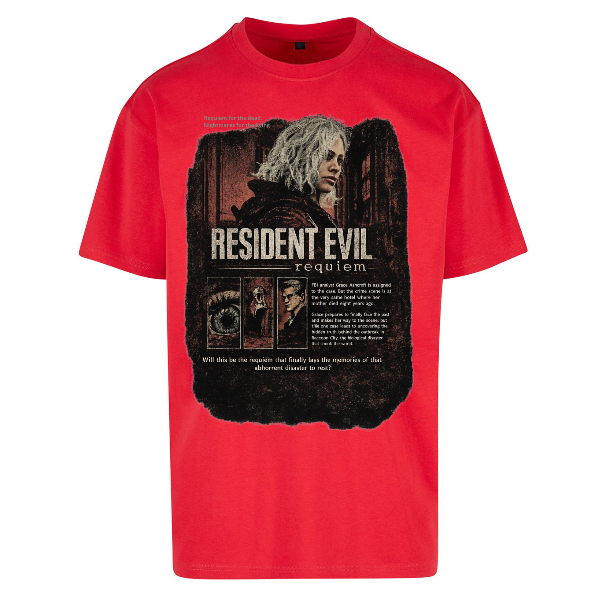 Resident Evil Oversized T Shirts