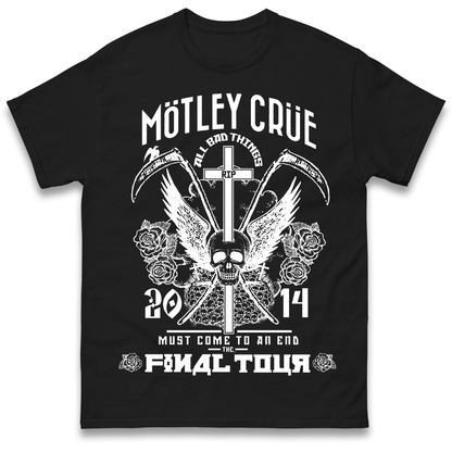 Motley Crue All Bad Things T Shirt