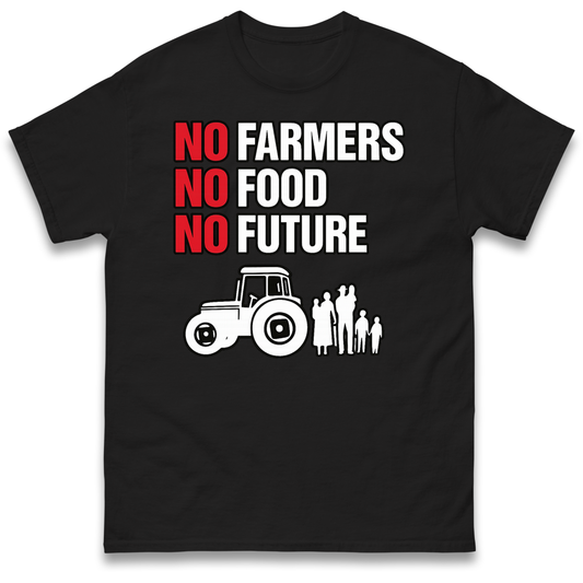 Farmers Agricultural Inheritance Tax Protest T Shirt