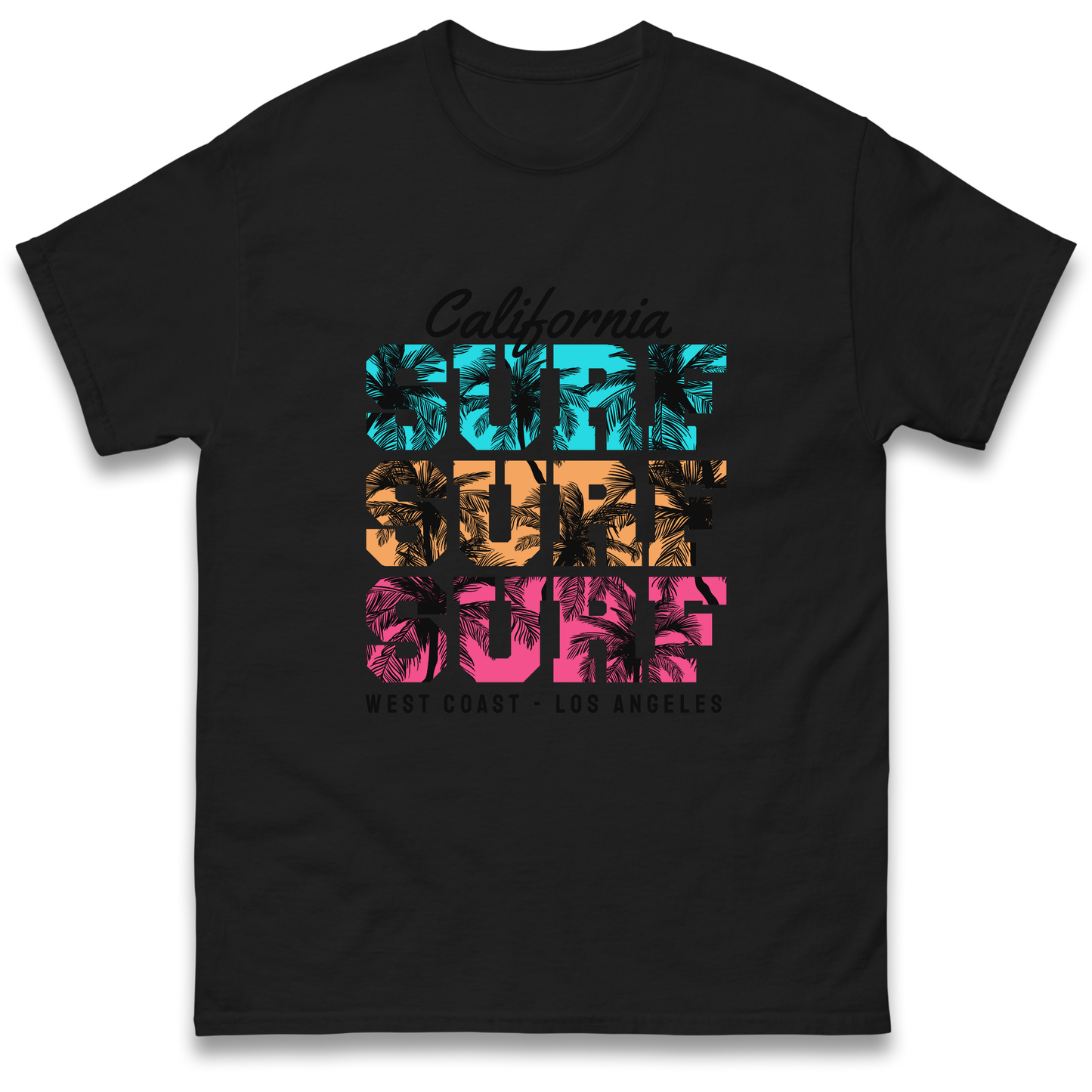 California Surf Surf Surf T Shirt