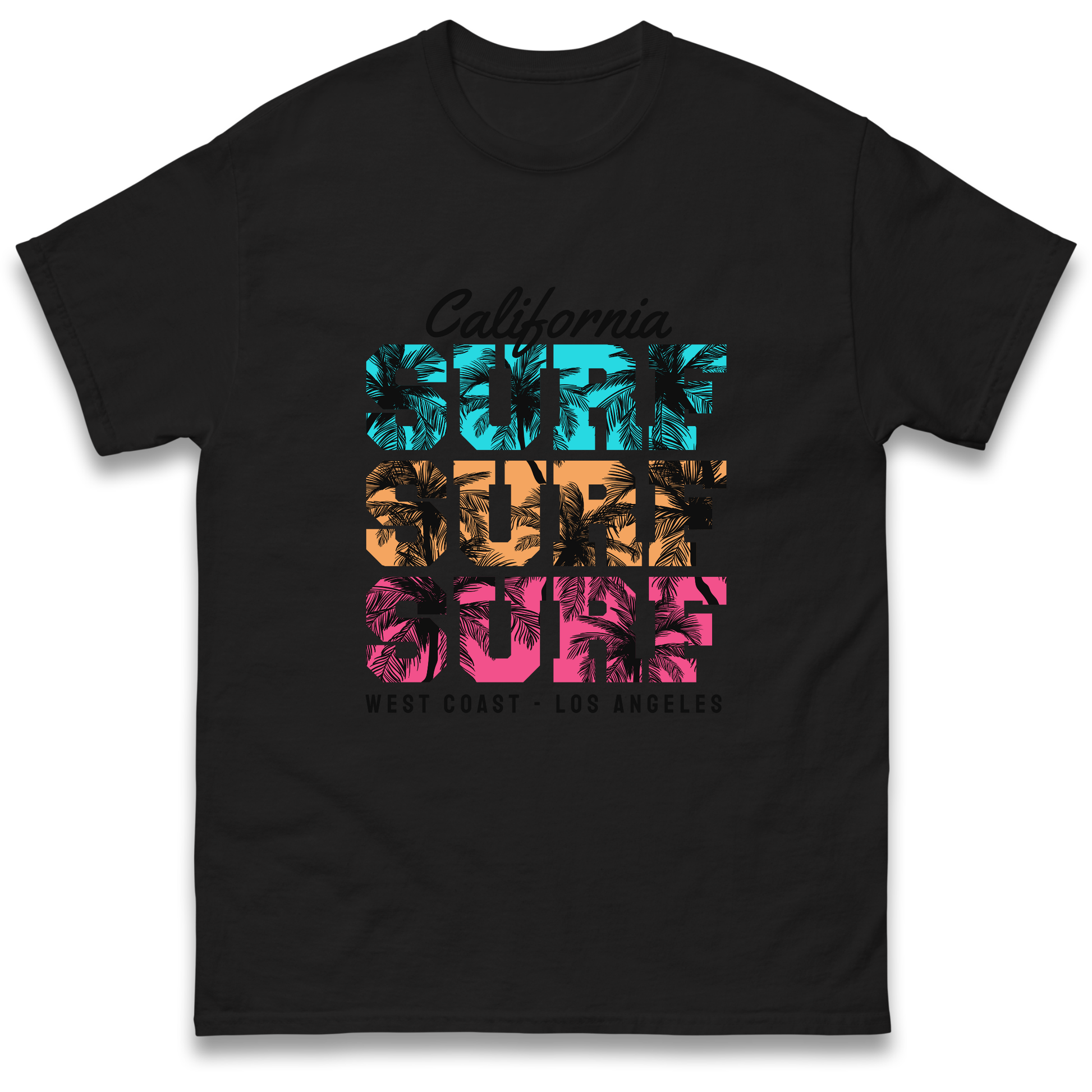 California Surf Surf Surf T Shirt