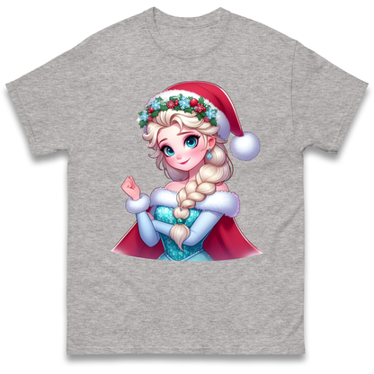 Elsa Frozen Santa T Shirt