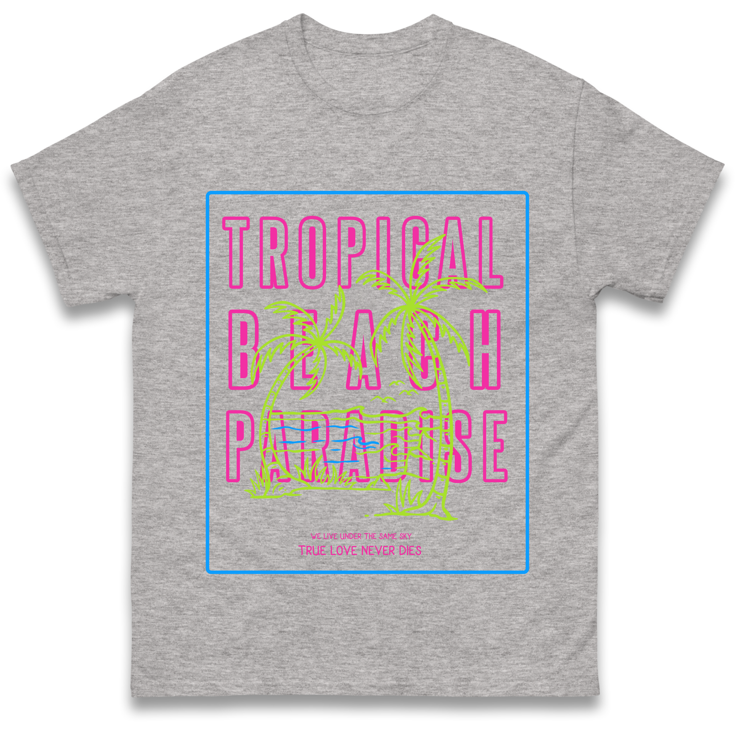 Tropical Beach Paradise T Shirt