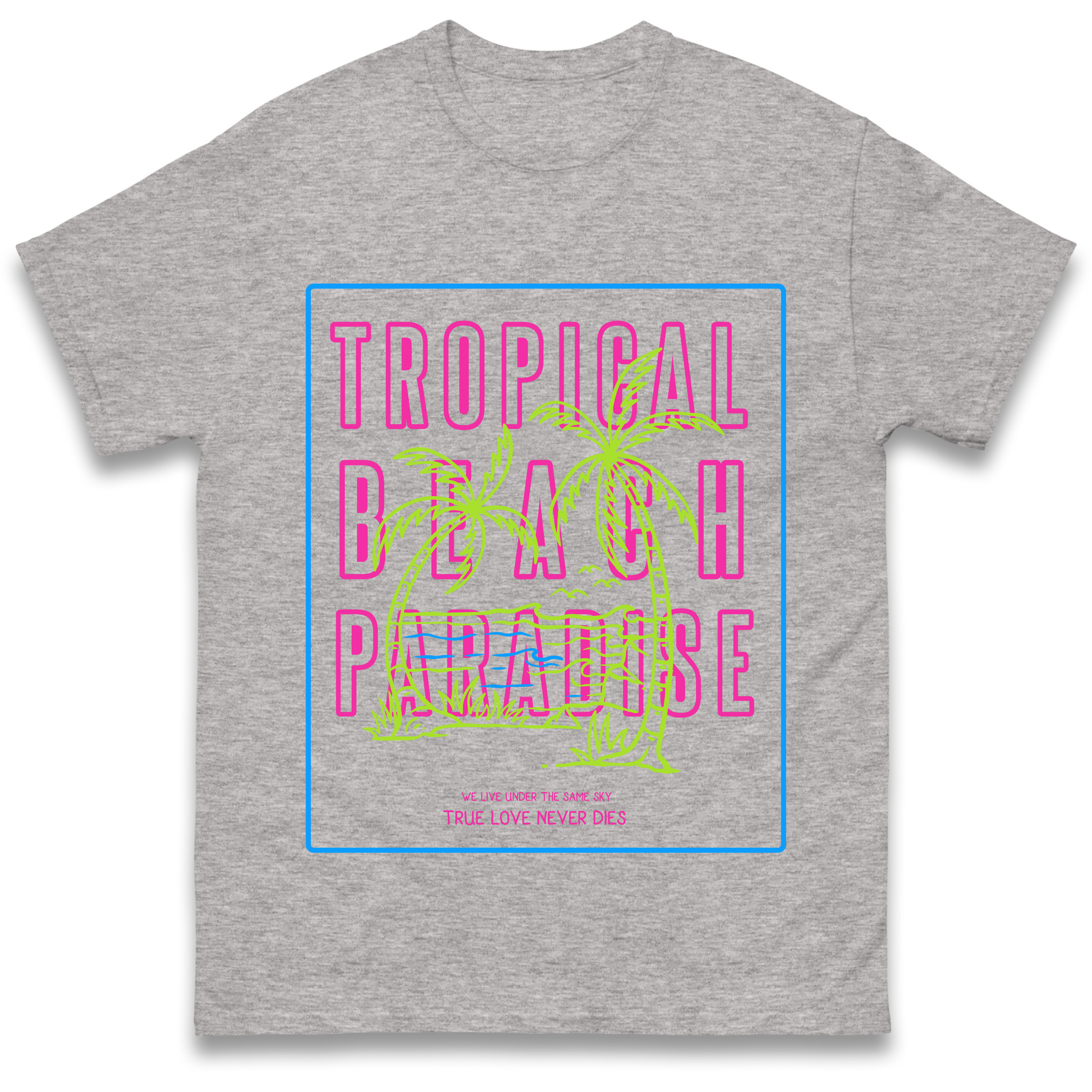 Tropical Beach Paradise T Shirt