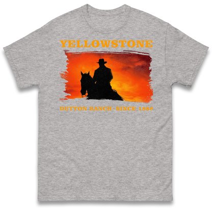 Yellowstone Dutton Ranch Since 1886 T Shirt