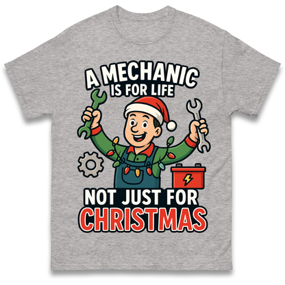 Mechanic Christmas T Shirt