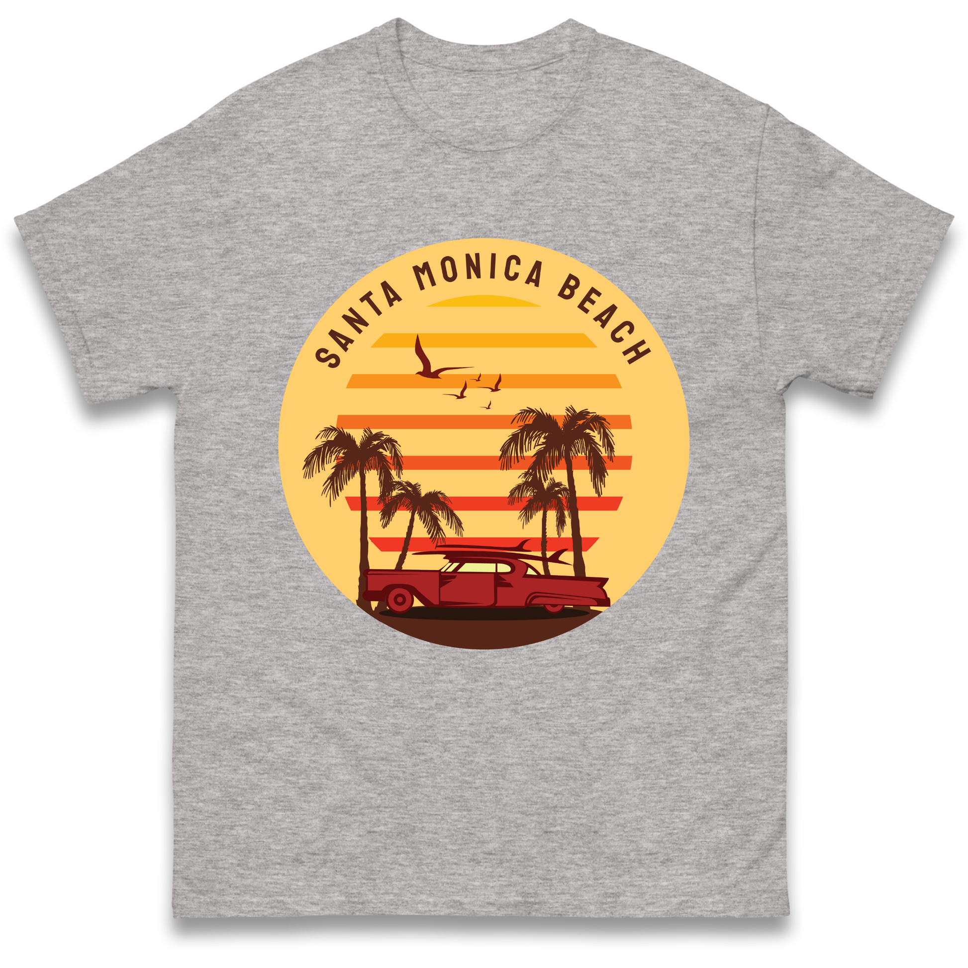 Santa Monica Beach T Shirt