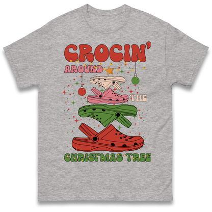 Crockin Around the Christmas Tree Christmas T Shirt