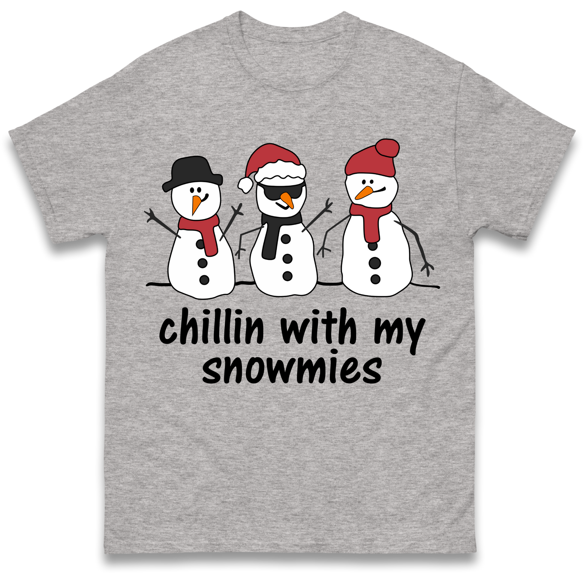 Chillin With My Snowmies T Shirt