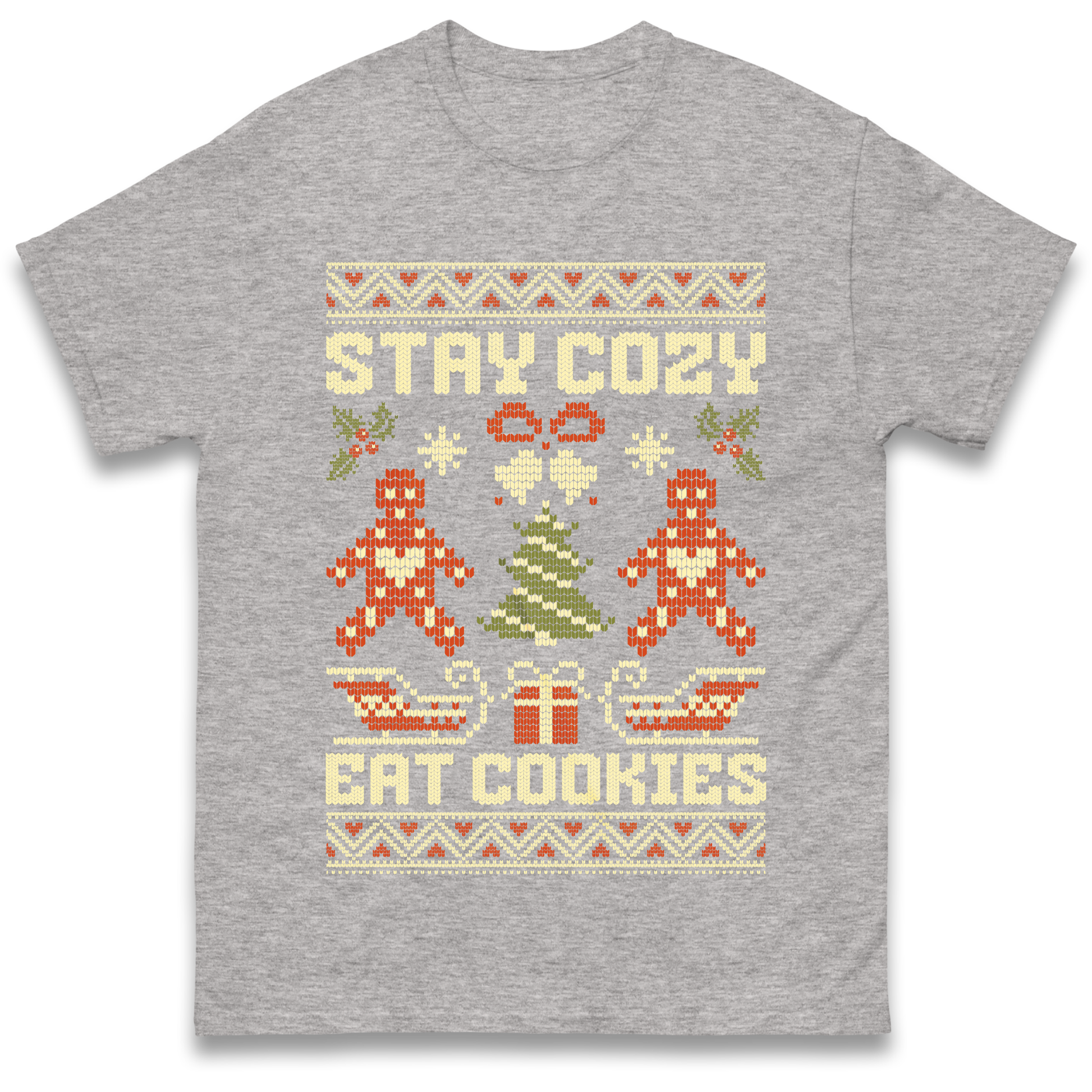 Stay Cozy Eat Cookies Christmas T Shirt