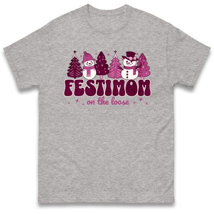Festimom on The Loose T Shirt