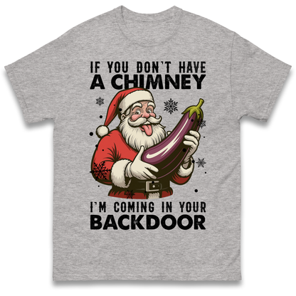 Santa Back Door T-Shirt
