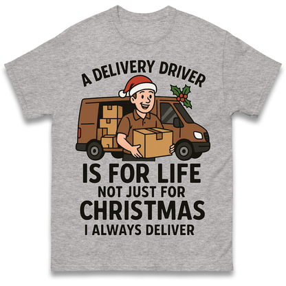 Delivery Driver Christmas T Shirt