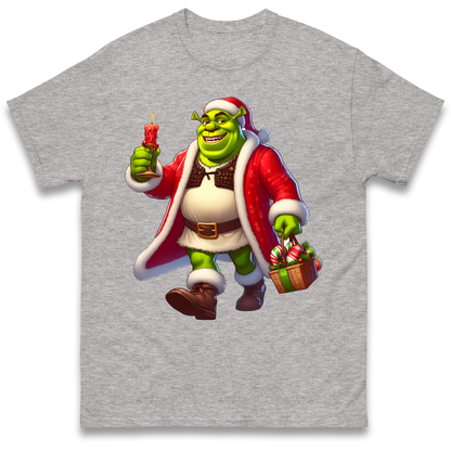 Shrek Santa Candle T Shirt