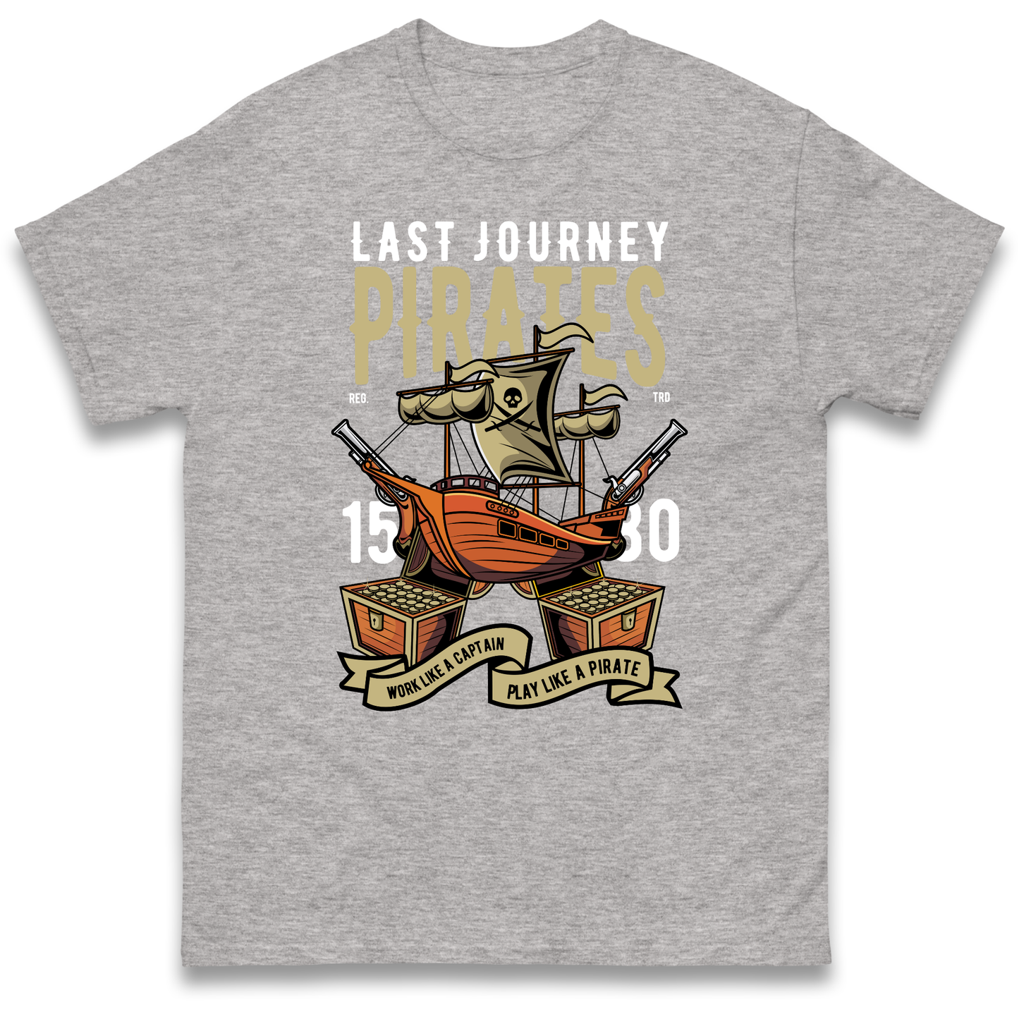 Last Journey Pirates T Shirt